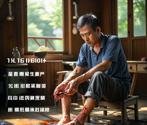 脚气久治不愈，男子自行用醋泡脚致溃烂感染住院