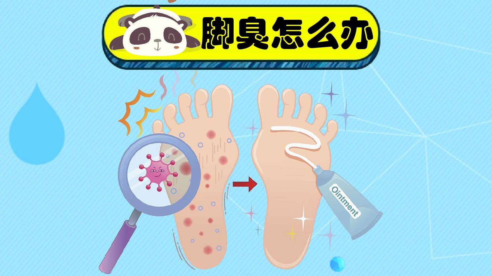 脚部酸臭味根治方法(图1) 脚部酸臭味根治方法