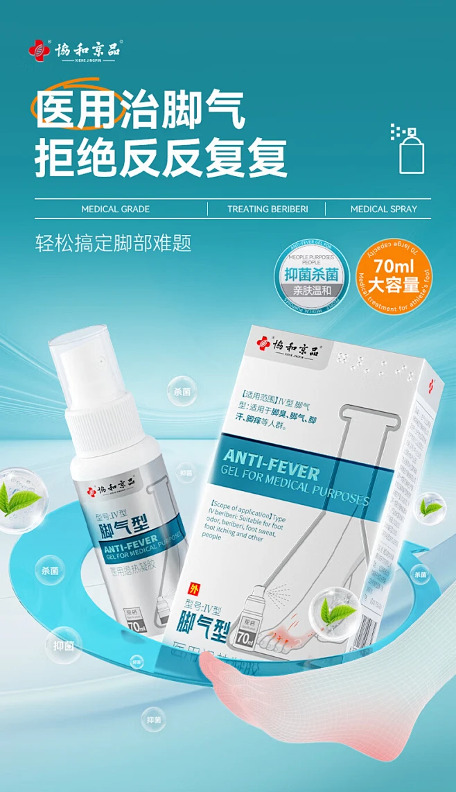 糜烂型脚气异味消除护理(图1) 糜烂型脚气异味消除护理